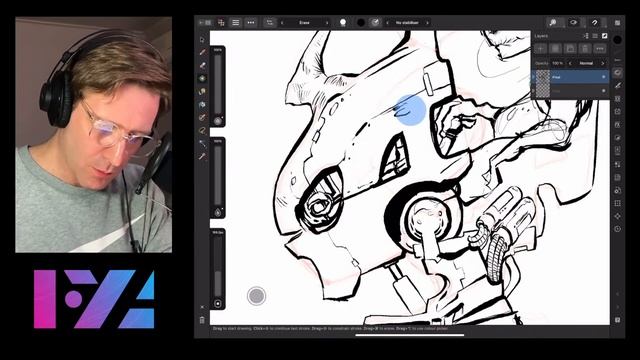 Saturday Sketch Jam - Affinity Designer 2.1 iPad смотреть онлайн
