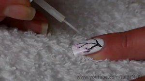 ▶ Матовый маникюр / Matte Nail Art / Роспись акриловыми красками