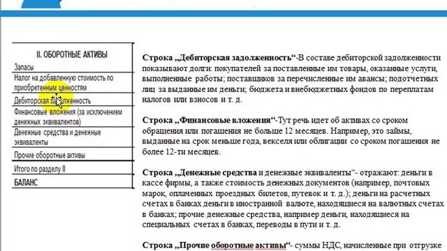 Бухгалтерский баланс организации: введение