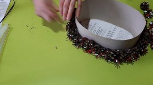 КОРЗИНКА ИЗ ШИШЕК. ДЕЛАЕМ ПОДЕЛКУ "КОРЗИНКА ИЗ ШИШЕК" В ДЕТСКИЙ САД.