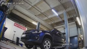 Установка фаркопа на Volkswagen Tiguan 2017 год. MOTODOR, арт. 92711-A