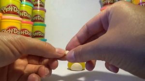 Как лепить Жёлтую птицу Чак (Энгри бердс) из пластилина. How to make a Chuck Angry Birds.