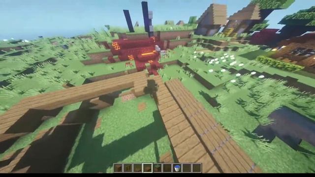 Дизайн огорода для пшеницы в Майнкрафт смотреть онлайн