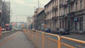 Poland, Sosnowiec, Dęblińska Tram Stop