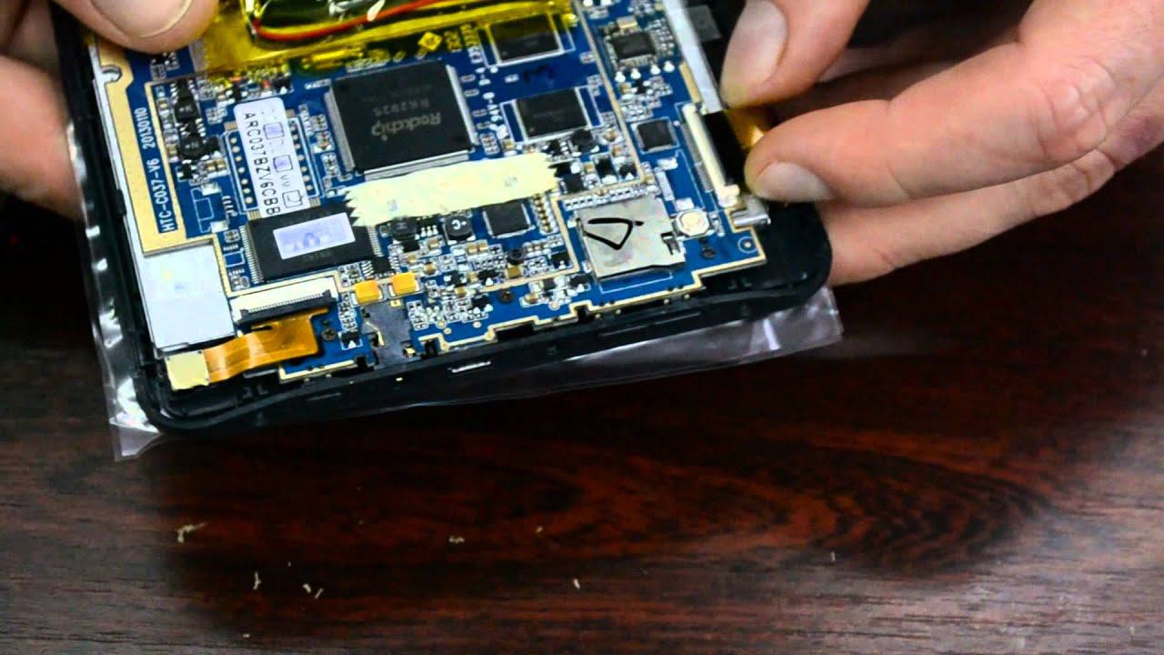 Замена тачскрина своими руками на планшете ENOT E102. смотреть онлайн