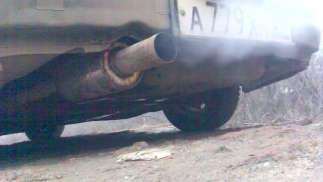 Банка прямоточный глушитель на ВАЗ 2110 своими руками смотреть онлайн