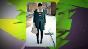 С чем носить зеленое пальто?