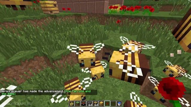 Обзор Minecraft 1.15 - Серия 2 (Снапшот 19w35a) | КОРОЛЕВА?! ОБНОВЛЕНИЕ ПЧЕЛ смотреть онлайн