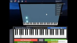 GTA SAN ANDREAS ROBLOX PIANO in the virtual piano