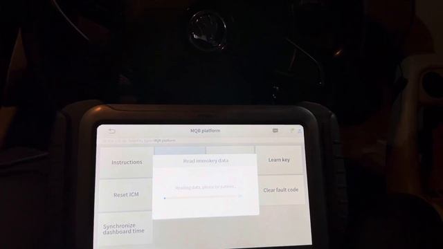 Skoda Octavia MQB Cs Code reading via obd in xtool H6 Pro (Part 1)