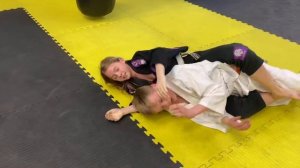 Схватки с тренировок по bjj, дети !
