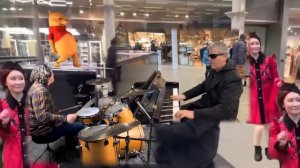 Pianogate now with drums!!  In solidarity with Brendan Kavanagh aka Dr. K