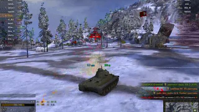 WorldOfTanks авто прицел тащит! 4 мин 6 ангаров смотреть онлайн