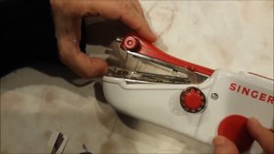Singer Stitch Sew Quick Hand Held Sewing Machine - Tutorial and Review