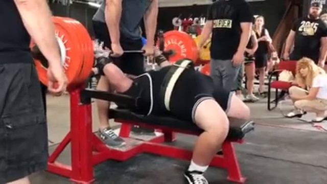 540.1lbs. (245kgs.) Equipped Bench Press at APC Nationals 06-25-17 смотреть онлайн