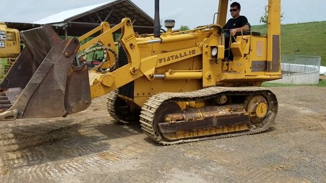1989 Fiat Allis FL5B Tracked Loader For Sale Operating Video! смотреть онлайн
