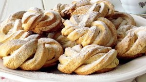 Очень интересные Песочные Булочки на яблочном пюре!//Shortbread Rolls with applesauce