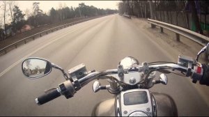 ? Потрясающий звук мотоцикла Honda #vtx1800