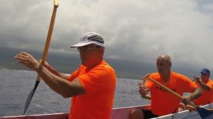 Ele MaKule at Queen Lili'uokalani Canoe Race 2017