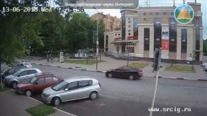 Прямая трансляция с камеры видеонаблюдения г. Звенигород, Московской области.