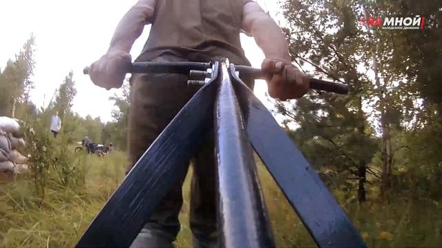 Строим БАЙК-ПАРК для MTB BMX DIRT / часть 2 смотреть онлайн