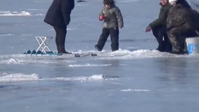 Зимняя Рыбалка(Ice Fishing)Тавричанка. Приморье. 16.02.13