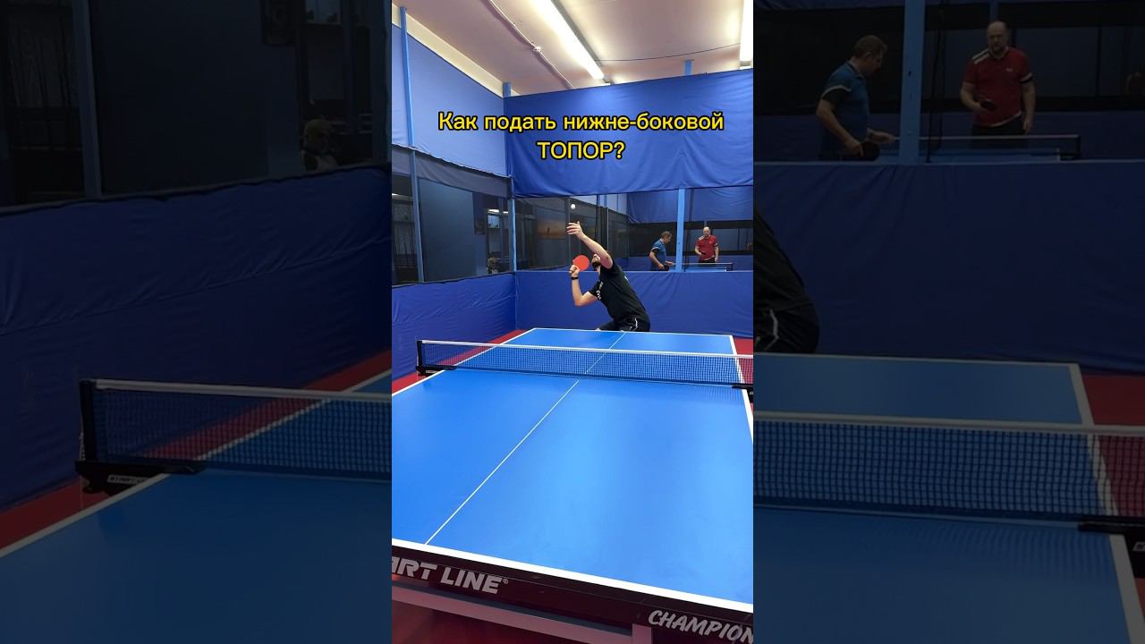 Топор Овчарова. Как подавать как Дмитрий Овчаров? #pingpong #shorts смотреть онлайн