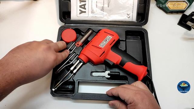 Lötpistole Yato YT-8245 Unboxing/Lötdemonstration смотреть онлайн