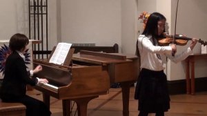 Saint-Saëns Violin Concerto #3 in B Minor, 3rd Movement (Anju, 12 years old)