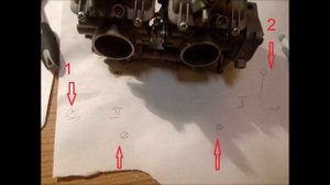 czyszczenie gaźnika / cleaning the carburetor kawasaki kvf 650 brute force prairie