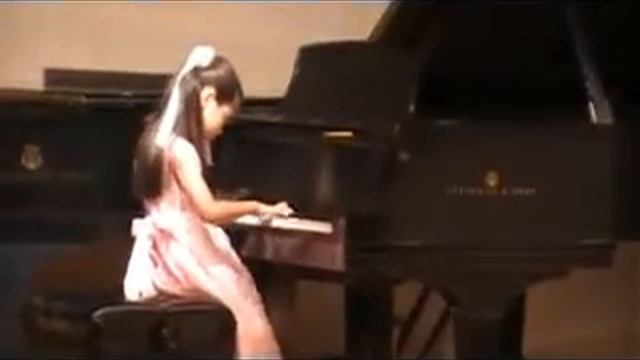 Kei Naito, 7 years old, playing Rachmaninoff, S., Italian Polka, Jun. 21, 2009 смотреть онлайн
