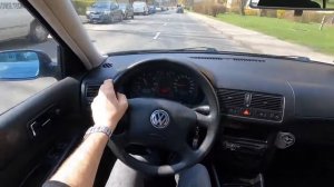 2001 VW Golf MK4 (1.4 16V 75 HP) _ 0-100 _ POV Tes 2021