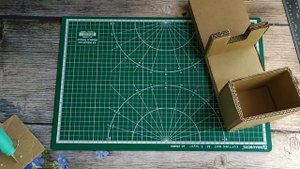 ПОДСТАВКА для клеевого пистолета из КАРТОНА / Stand for glue gun made of cardboard / DIY