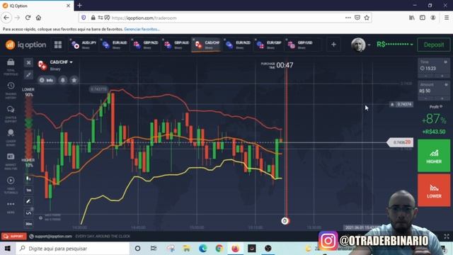 ✅ NOVA ESTRATÉGIA IQ OPTION 2021 - LUCRANDO COM BANDAS DE BOILLINGER - TRADER BINÁRIO смотреть онлайн