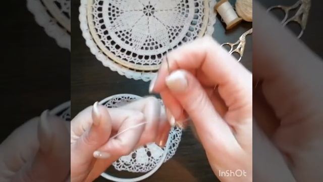 Ловец снов из кружевных салфеток своими руками смотреть онлайн