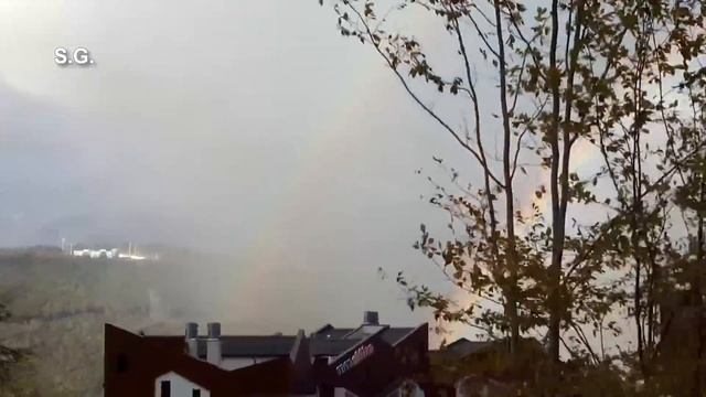 Красота. Двойная радуга. Редкое необычное явление. Double Rainbow смотреть онлайн