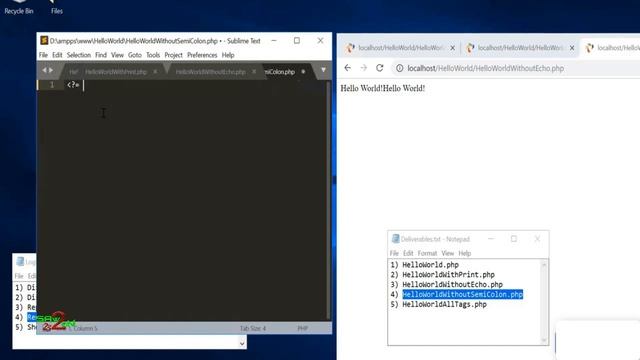 Full stack web developer course | lesson - 13 | (Part-1) | Complete PHP Basics part