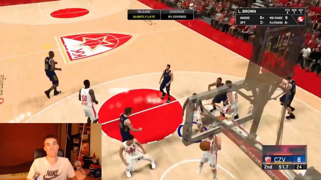 Crvena Zvezda vs. Real Madrid - Euroleague Round 7 - NBA 2K20 смотреть онлайн