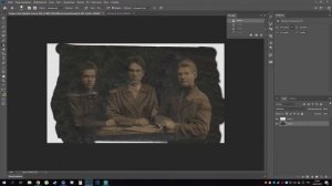 Реставрация старой фотографии в ФОТОШОПЕ