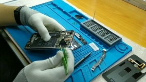Разборка и ремонт Xiaomi Redmi Note 8. Чистка от влаги и восстановление нижней платы.