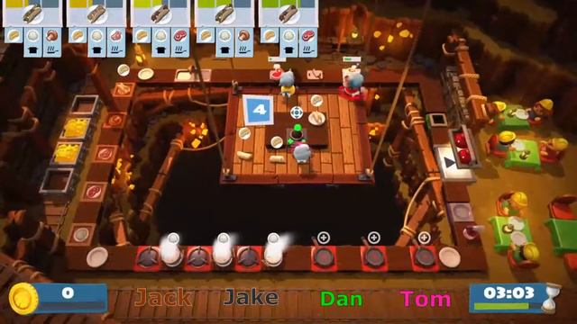 LET's PLAY - Borderline Gamers - Overcooked 2 - 4s - Part 5 смотреть онлайн