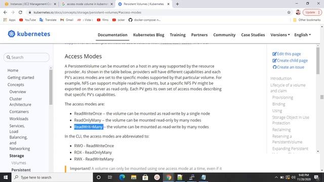 9. Storage Management in Kubernetes Part-1 | PV-Persistent Volume | NFS Server смотреть онлайн
