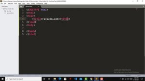 Add A Favicon to A Website in HTML || Add favicon to webpage