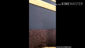 Ле Шале. Мягкая кровля. Монтаж ветровых планок