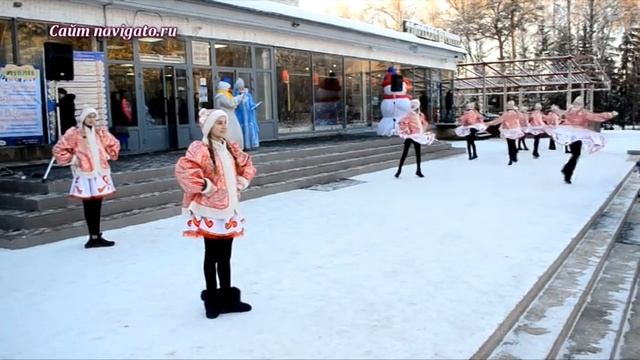 Открытие елки около ДК «Академия» смотреть онлайн