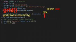 Tkinter scale to manage the alpha value of the parent window attribute to make it transparent