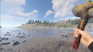 Rust Skins | Pixel Stone Tools, Neo Soul SAR, Cargo Crossbow, Military Roadsign #256