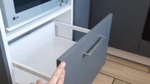 МАТОВАЯ КУХНЯ В ХРУЩЁВКЕ