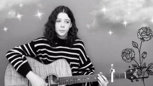 По щекам слёзы, кавер на гитаре