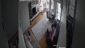Землетрясение в Измире. Вид внутри квартиры